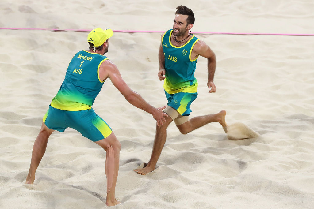 Men’s Beach Volleyballers B... Australian Olympic Committee